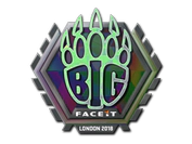 Sticker | BIG (Holo) | London 2018 image