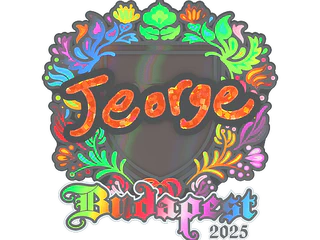 Sticker | jeorge (Holo) | Budapest 2025
