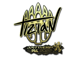 Sticker | tiziaN (Gold) | Antwerp 2022 image