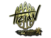 Sticker | tiziaN (Gold) | Antwerp 2022 image