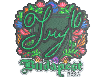 Sticker | TRY (Embroidered) | Budapest 2025 image