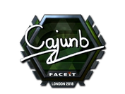 Sticker | cajunb (Foil) | London 2018 image