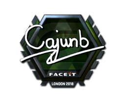 Sticker | cajunb (Foil) | London 2018 image
