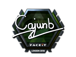 Sticker | cajunb (Foil) | London 2018 image