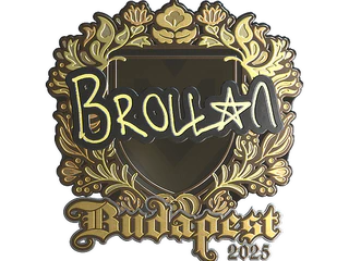 Sticker | Brollan (Gold) | Budapest 2025