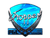 Sticker | chopper (Foil) | Krakow 2017 image