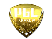 Sticker | PGL (Gold) | Krakow 2017 image