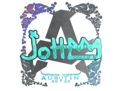 Sticker | jottAAA (Holo) | Austin 2025 image