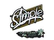 Sticker | s1mple (Glitter) | Antwerp 2022 image