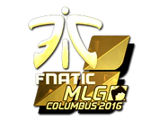 Sticker | Fnatic (Gold) | MLG Columbus 2016 image