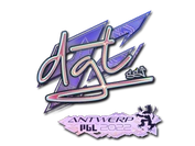 Sticker | dgt (Holo) | Antwerp 2022 image
