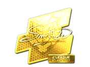 Sticker | SmithZz (Gold) | Atlanta 2017 image