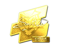 Sticker | SmithZz (Gold) | Atlanta 2017 image