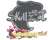 Sticker | skullz (Glitter) | Shanghai 2024 image