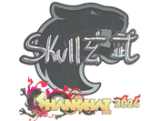 Sticker | skullz (Glitter) | Shanghai 2024 image