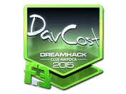 Sticker | DavCost (Foil) | Cluj-Napoca 2015 image