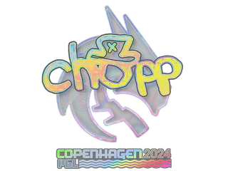Sticker | chopper (Holo) | Copenhagen 2024