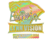 Sticker | EmiliaQAQ (Holo) | Copenhagen 2024 image