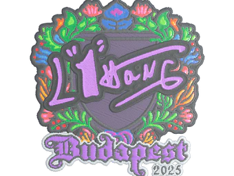 Sticker | L1haNg (Embroidered) | Budapest 2025 image
