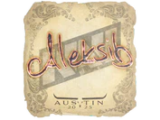 Sticker | Aleksib | Austin 2025 image