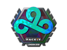 Sticker | Cloud9 (Holo) | London 2018 image