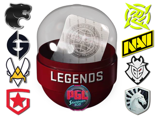 Stockholm 2021 Legends Sticker Capsule