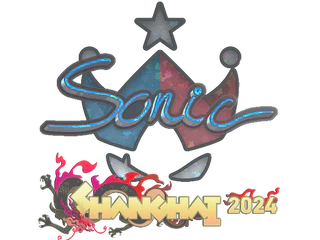 Sticker | Sonic (Glitter) | Shanghai 2024