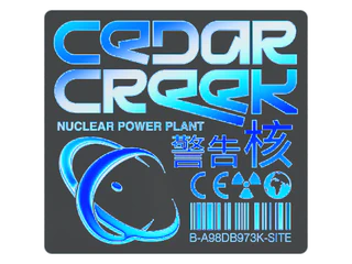 Sticker | Cedar Creek (Holo)
