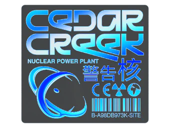 Sticker | Cedar Creek (Holo) image