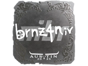 Sticker | brnz4n (Foil) | Austin 2025 image