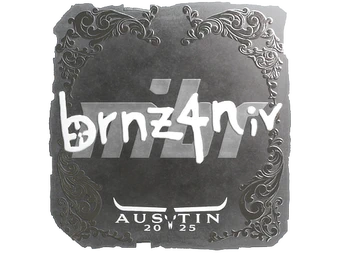 Sticker | brnz4n (Foil) | Austin 2025 image