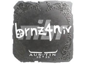 Sticker | brnz4n (Foil) | Austin 2025 image