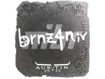 Sticker | brnz4n (Foil) | Austin 2025 image