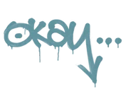 Sealed Graffiti | Okay (Wire Blue) image