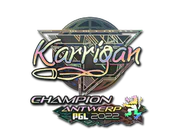 Sticker | karrigan (Holo, Champion) | Antwerp 2022 image