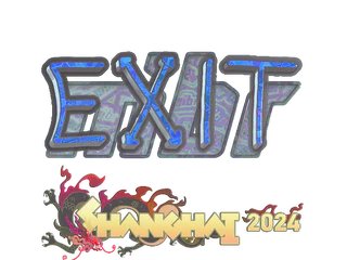 Sticker | exit (Holo) | Shanghai 2024