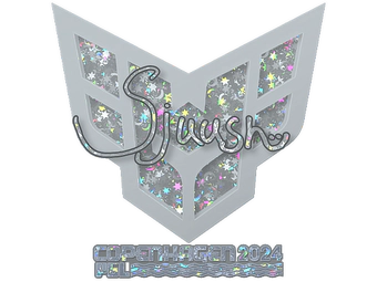 Sticker | sjuush (Glitter) | Copenhagen 2024 image