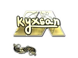 Sticker | kyxsan (Gold) | Paris 2023 image