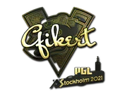Sticker | Qikert (Gold) | Stockholm 2021 image