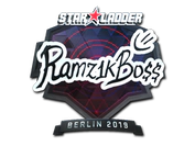 Sticker | Ramz1kBO$$ (Foil) | Berlin 2019 image