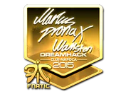 Sticker | pronax (Gold) | Cluj-Napoca 2015 image