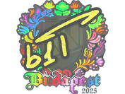 Sticker | b1t (Holo) | Budapest 2025 image