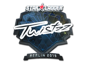 Sticker | Twistzz (Foil) | Berlin 2019 image