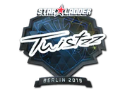 Sticker | Twistzz (Foil) | Berlin 2019 image