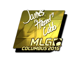 Sticker | hazed (Gold) | MLG Columbus 2016 image