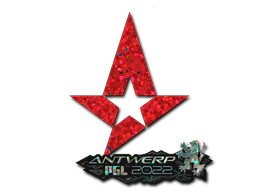 Sticker | Astralis (Glitter) | Antwerp 2022 image