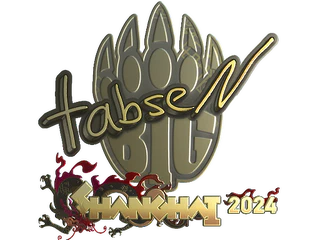 Sticker | tabseN (Gold) | Shanghai 2024