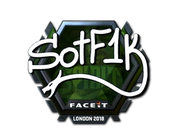 Sticker | S0tF1k (Foil) | London 2018 image