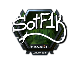 Sticker | S0tF1k (Foil) | London 2018 image