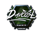 Sticker | DavCost (Foil) | London 2018 image